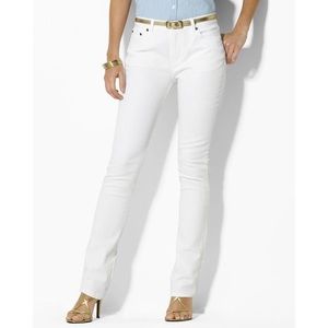 J161 Lauren Ralph Lauren Classic Straight Jeans